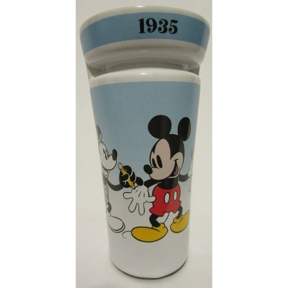 Disney Store Mickey Mouse Through The Years 1928-Today Large Mug Cup Coffee Tea - Picture 2 of 8